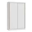 Guarda-Roupa Rubi New 2 Portas de Correr Infinity Branco/Line/-Duna