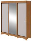Guarda Roupa Saion 3 Portas com Pés 1 Porta Glass - Lopas Guarda Roupa Saion 3 Portas com Pés 1 Porta Glass - Lopas