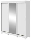 Guarda Roupa Saion 3 Portas com Pés 1 Porta Glass - Lopas Guarda Roupa Saion 3 Portas com Pés 1 Porta Glass - Lopas