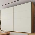 Guarda Roupa Samara 2 Portas Flutuantes 100 MDF Móveis Europa Moderno