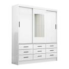 Guarda Roupa Sevilha 3 Portas 9 Gavetas Com Espelho Carioca Moveis Guarda Roupa Sevilha 3 Portas 9 Gavetas Com Espelho Carioca Moveis