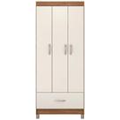 Guarda Roupa Solteiro 03 Portas 31060 Amendola Off White
