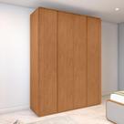 Guarda Roupa Solteiro 100% Mdf 4 Portas Easy Like Amêndo Clean Guarda Roupa Solteiro 100% Mdf 4 Portas Easy Like Amêndo Clean