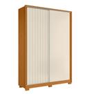 Guarda Roupa Solteiro 160cm Rizatto Flex A02 Off/Cinamomo - Mpozenato