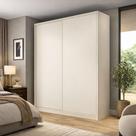 Guarda Roupa Solteiro 174cm com 2 Portas de Correr 100% MDF