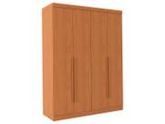Guarda-roupa Solteiro 2 Gavetas 4 Portas Kappesberg Roma
