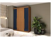 Guarda-roupa Solteiro 2 Gavetas 4 Portas Kappesberg Roma Guarda-roupa Solteiro 2 Gavetas 4 Portas Kappesberg Roma