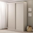Guarda-Roupa Solteiro 2 Portas 1 Porta Ripada Samambaia CabeCasa MadeiraMadeira Off White Guarda-Roupa Solteiro 2 Portas 1 Porta Ripada Samambaia CabeCasa MadeiraMadeira Off White