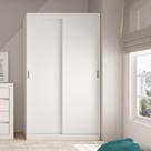 Guarda Roupa Solteiro 2 Portas 2 Gav Branco Carraro
