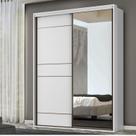 Guarda-Roupa Solteiro 2 Portas 3 Gavetas 100% MDF Qualita