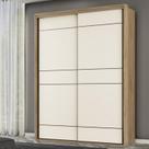 Guarda-Roupa Solteiro 2 Portas 3 Gavetas 100% MDF Qualita