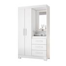 Guarda Roupa Solteiro 2 Portas 3 Gavetas NT6020 Nótável Móveis Guarda Roupa Solteiro 2 Portas 3 Gavetas NT6020 Nótável Móveis