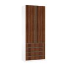 Guarda Roupa Solteiro 2 Portas 4 Gavetas 90cm Prime Luciane Móveis Guarda Roupa Solteiro 2 Portas 4 Gavetas 90cm Prime Luciane Móveis
