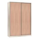 Guarda-roupa Solteiro 2 Portas De Correr 160 Cm Cumaru