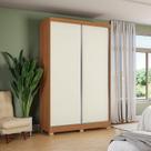 Guarda-roupa Solteiro 2 Portas de Correr e 2 Gavetas Clean