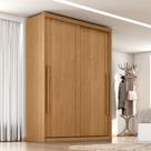 Guarda Roupa Solteiro 2 Portas de Correr em MDF Splendido Zanzini