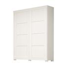 Guarda Roupa Solteiro 2 Portas de Correr Helena Prime ACP MÓVEIS Branco - 100% MDF