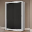 Guarda-Roupa Solteiro 2 Portas de Correr Milano Madesa