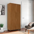 Guarda Roupa Solteiro 2 Portas Gold - Amêndoa