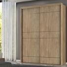 Guarda Roupa Solteiro 2 Portas MDF 1,70 m Qualitá Belmax