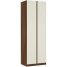 Guarda Roupa Solteiro 2 Portas Prime Plus 80 cm Luciane Móveis Guarda Roupa Solteiro 2 Portas Prime Plus 80 cm Luciane Móveis