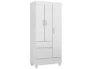 Guarda-roupa Solteiro 3 Portas 2 Gavetas Demóbile Wind
