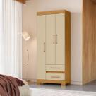 Guarda Roupa Solteiro 3 Portas 2 Gavetas Multiuso para Quarto Guarda Roupa Solteiro 3 Portas 2 Gavetas Multiuso para Quarto