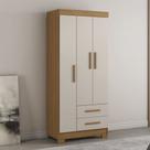 Guarda-roupa Solteiro 3 Portas 2 Gavetas