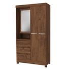 Guarda Roupa Solteiro 3 Portas 3 Gaveta Naturale Com Espelho Guarda Roupa Solteiro 3 Portas 3 Gaveta Naturale Com Espelho
