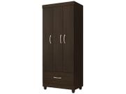Guarda Roupa Solteiro 3 Portas e 1 Gaveta Realeza