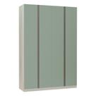 Guarda-roupa Solteiro 4 Portas 160 Cm Verde Jade