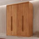 Guarda Roupa Solteiro 4 Portas 2 Gavetas MDF Veracruz Guarda Roupa Solteiro 4 Portas 2 Gavetas MDF Veracruz