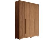 Guarda-roupa Solteiro 4 Portas 2 Gavetas