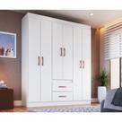 Guarda Roupa Solteiro 6 Portas 2 Gavetas Montevideu Doripel Guarda Roupa Solteiro 6 Portas 2 Gavetas Montevideu Doripel