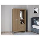 Guarda Roupa Solteiro Ambiente Cordoba 2 Portas Castanho Poquema Guarda Roupa Solteiro Ambiente Cordoba 2 Portas Castanho Poquema