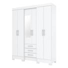 Guarda Roupa Solteiro B23 Branco - Briz Móveis