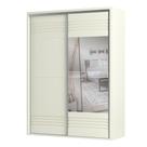 Guarda Roupa Solteiro com Espelho 2 Portas 2 Gavetas TW601E Dalla Costa