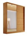 Guarda-roupa solteiro espelho 1,80m 100%MDF - Veneza Bianchi Guarda-roupa solteiro espelho 1,80m 100%MDF - Veneza Bianchi