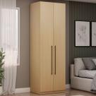 Guarda-Roupa Solteiro Infinity 2 Portas 4 Prateleiras Savana - Genialflex