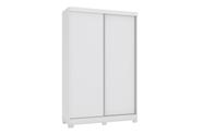 Guarda Roupa Solteiro Kappesberg 2 Portas de Correr com Pés CB02N571 Branco