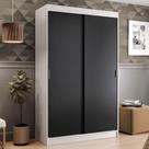 Guarda-Roupa Solteiro Madesa Tokio 2 Portas de Correr 2 Gavetas B
