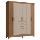 Guarda Roupa Solteiro Malta 7 Portas e 2 Gavetas - Moval
