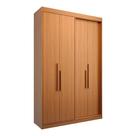 Guarda-Roupa Solteiro MDF Herval Yara, 4 Portas, Cedro