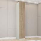 Guarda-Roupa Solteiro Modulado Predileto 1 Porta Areia Hp/Jequitiba - Henn