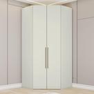 Guarda-Roupa Solteiro Modulado Seletto 2 Portas 3 Gavetas Areia - Henn