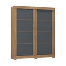 Guarda-Roupa Solteiro Montana 2 Portas 2 Gavetas Atualle Móveis Guarda-Roupa Solteiro Montana 2 Portas 2 Gavetas Atualle Móveis