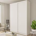 Guarda Roupa Solteiro Premium Kiara 138cm 2 Portas 2 Gavetas Yescasa