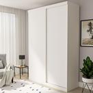 Guarda Roupa Solteiro Premium Salvador 138cm 2 Portas 2 Gavetas Yescasa