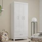Guarda-Roupa Solteiro Prince 3 Portas 1 Gaveta Demóbile Guarda-Roupa Solteiro Prince 3 Portas 1 Gaveta Demóbile