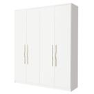Guarda Roupa Solteiro Slow Motion Spazio F08 Branco - Mpozenato